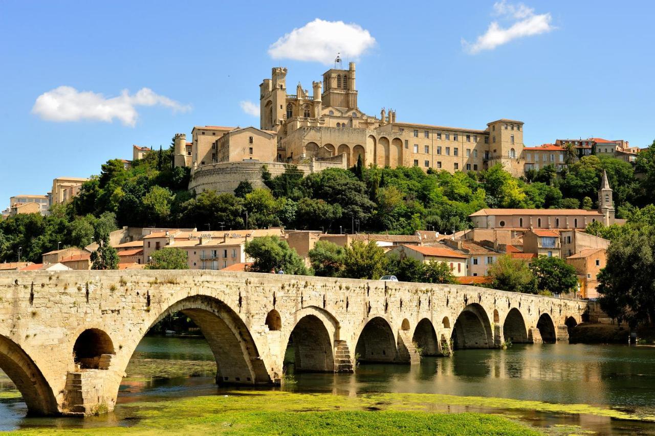 "Le Colombier"-Meuble De Tourisme 3 Etoiles -Residence "Les Logis De Beziers"-Garage Optionnel-Coeur De Ville-Plages A 16Km ! ภายนอก รูปภาพ