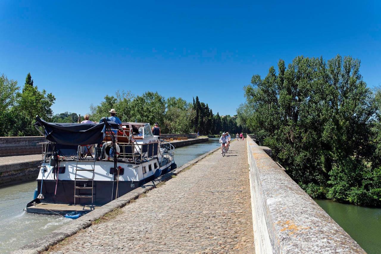 "Le Colombier"-Meuble De Tourisme 3 Etoiles -Residence "Les Logis De Beziers"-Garage Optionnel-Coeur De Ville-Plages A 16Km ! ภายนอก รูปภาพ