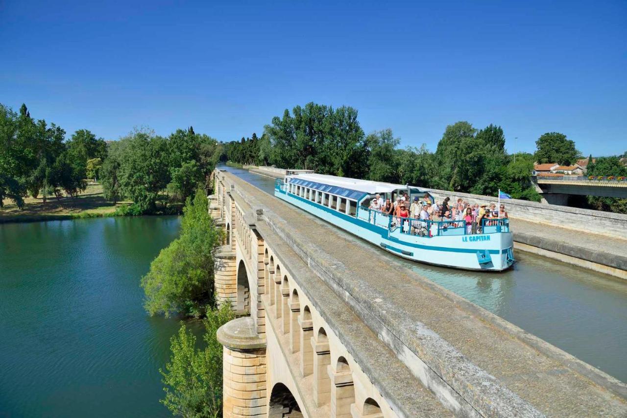 "Le Colombier"-Meuble De Tourisme 3 Etoiles -Residence "Les Logis De Beziers"-Garage Optionnel-Coeur De Ville-Plages A 16Km ! ภายนอก รูปภาพ